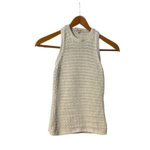 Madewell Cream Sleeveless Sweater